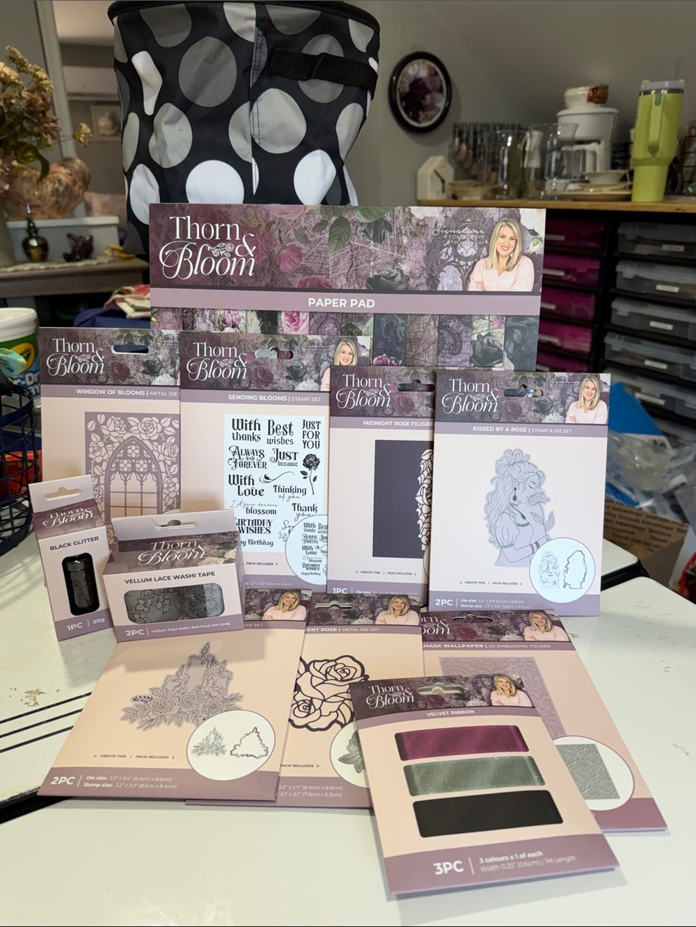 Crafters Companion Sara Signature Thorn & Bloom Collection